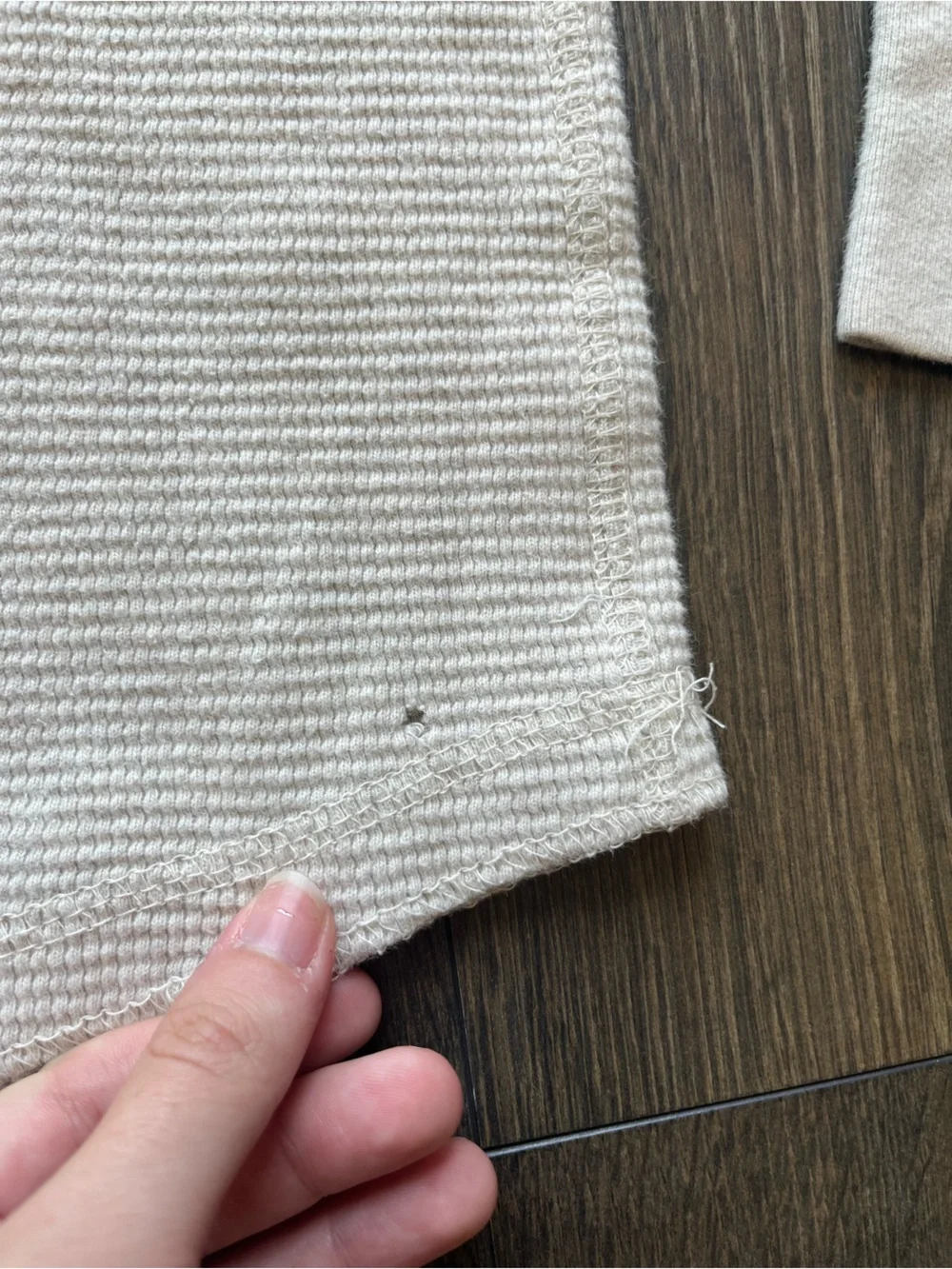 Roebuck & Co. Long Sleeve Thermal Henley Shirt